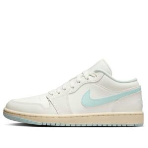 Кроссовки (WMNS) Air Jordan 1 Low 'Sail Igloo', бежевый