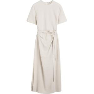 Женское платье с коротким рукавом TOTEME, Oyster