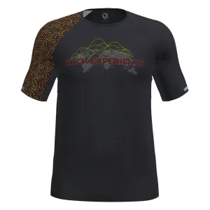 Футболка с коротким рукавом Rock Experience Spotlights, черный