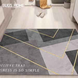 Budis Ковер 160х200 см для прихожей, уличный, нескользящий, легко чистится, устойчив к износу, серый Secret Realm Gray 12, [Free Cutting]