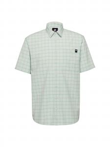 MAMMUT Рубашка 'LENNI' Regular fit Athletic Button Up в светло-зеленом цвете