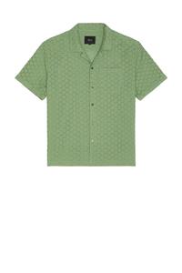 Рубашка с коротким рукавом и кнопками Tyler от Rails, green dots