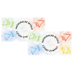 100% натуральное мыло на растительной основе Четыре стихии, 2 шт. Powrót Do Natury