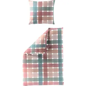 Постельное белье BIERBAUM «4080», хлопчатобумажная ткань, 100% хлопок, без глажки, красный