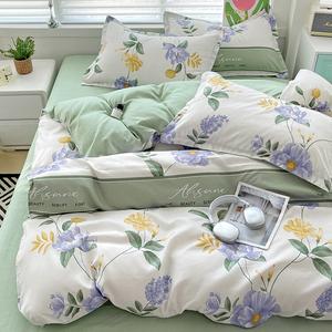 AVIVI Комплект постельного белья 1.5м, 4 предмета, пододеяльник 150x200 см, M&G