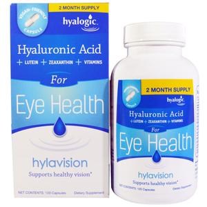Hyalogic Hylavision гиалуроновая кислота 120 капсул