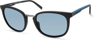 Timberland мужские TBA9270 Polarized круглые солнцезащитные очки, Matte Black