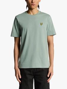 Хлопковая футболка с круглым вырезом Lyle & Scott, Cold Mint