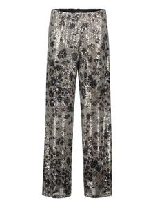 Брюки Marlene с блестками в бежево-серо-коричневом цвете Betty Barclay