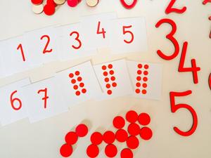 Перемещение цифр, фишек и карт Inna marka