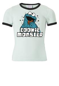 Футболка Logoshirt Sesamstraße Krümelmonster, светло синий