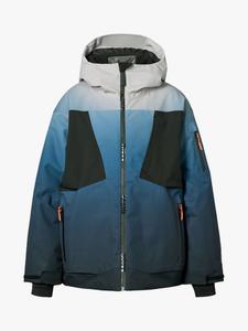 Детская альпийская куртка с капюшоном для зимы Molo, Blue Ice