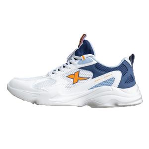 Кроссовки XTEP Lifestyle Shoes Men Low-top Lime Blast/Indigo Force/Noise Aqua, белый/темно-синий