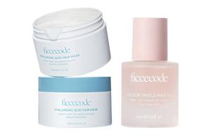 Гиалуроновая маска для волос 2 60мл освежающая разглаживающая блестящая эфирные масла для ухода за волосами 30мл/80мл FicceCode