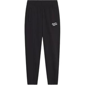 Штаны Track с эластичной талией Maison Kitsune, черный