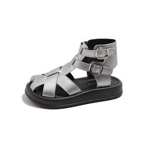 Детские сандалии для детей от 3 до 7 лет TONYBEAR, серебряный