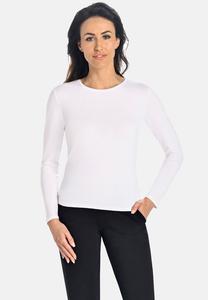 Блуза Teyli Langarm Bambus für Frauen Aria, белый