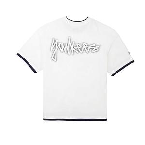 Футболка New York Yankees Basic Collection SS26 Unisex MLB, new york yankees/айвори