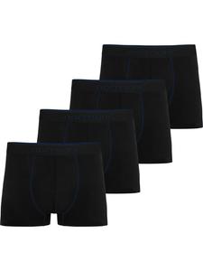 Боксеры normani 4 Herren aus Baumwolle, темно-синий