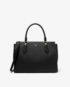 Кожаная сумка через плечо Marilyn, трансформируемая в плечо Michael Michael Kors, черный