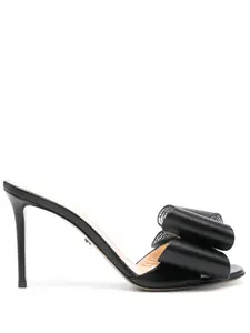 Мюли с бантом MACH & MACH, черный