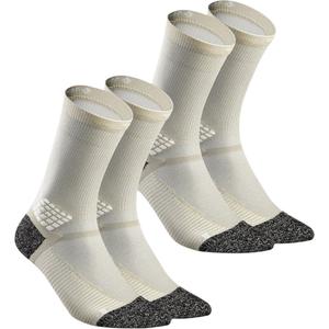 Гольфы унисекс 2 шт Бежевый Жёлтый DECATHLON