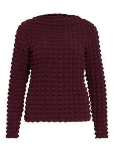 VILA Свитер 'VIFORCEA' красный