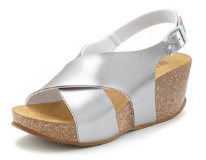 Сандалии LASCANA, Silver
