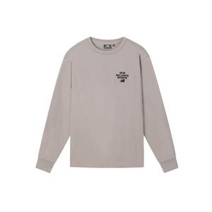 Футболка унисекс бежевая New Balance