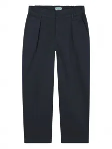 Плиссированные брюки Kenzo Kids, синий