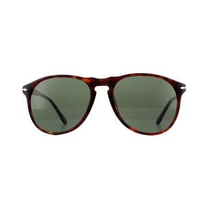Солнцезащитные очки 9649 24/31 серая Гавана Persol, коричневый