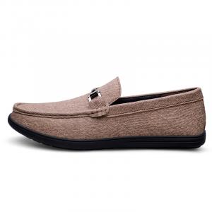 LAORENTOU Мужские повседневные туфли мужские низкие топы коричневые, цвет Brown