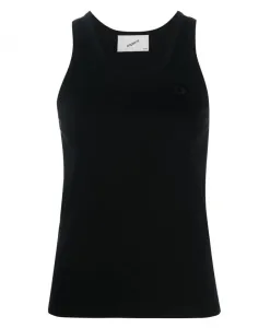 Топы Рубашка без рукавов Coperni, черный