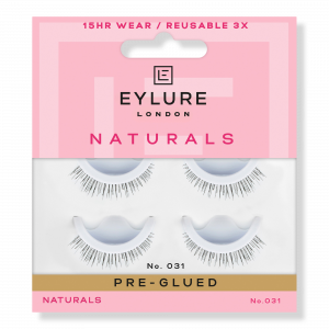 Накладные ресницы Naturals Pre-Glued No. 031, двойная упаковка. Eylure