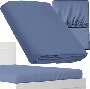 Простыня Microsatin | 220x200 см | Синий Deco4Home