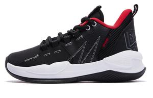 Баскетбольные кроссовки Basketball Shoes Women's Mid-Top Black Tomato Red Qiaodan