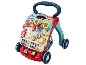 KIK, многофункциональный интерактивный ходунок для катания, толкания и игры.