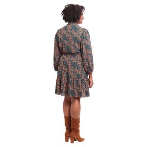 Платье больших размеров с присборенной талией и присборенной талией London Times London Times