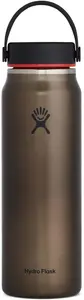 Легкая вакуумная бутылка с широким горлом Hydro Flask, Obsidian