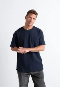 Структурированная базовая футболка calton Clean Cut Copenhagen, Dark Navy