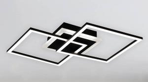 Светодиодный потолочный светильник Reality Leuchten Venida, силикон/утюг - 1 пламя