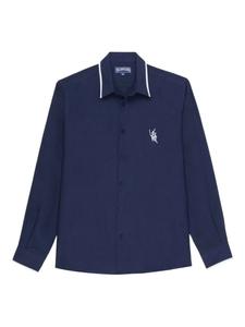 Льняная рубашка Vilebrequin, синий