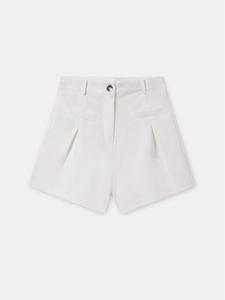 Шорты из ткани обычного кроя 6214 Mayoral, экрю