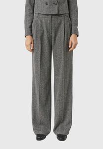 Брюки comma Trousers, Schwarz/Grey