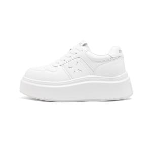 JEANSWEST Кроссовки для скейтбординга Coverage Cushioning Low Top, женские, белые