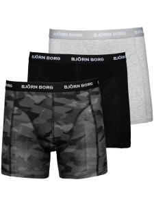 Боксеры BJÖRN BORG SAMMY, светло-серый/темно-серый/черный