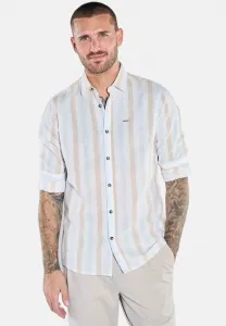 Рубашка langarm mit blockstreifen Emilio Adani, Hellblau