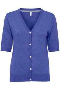 Вязаный кардиган PULZ Jeans Pzsara, Blue