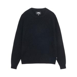 Свитер Stussy Waffle Knit Cashmere Crew, Black
