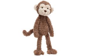 Коллекция джунглей Smurf Monkey плюшевая кукла стоячая высота 36см JELLYCAT
